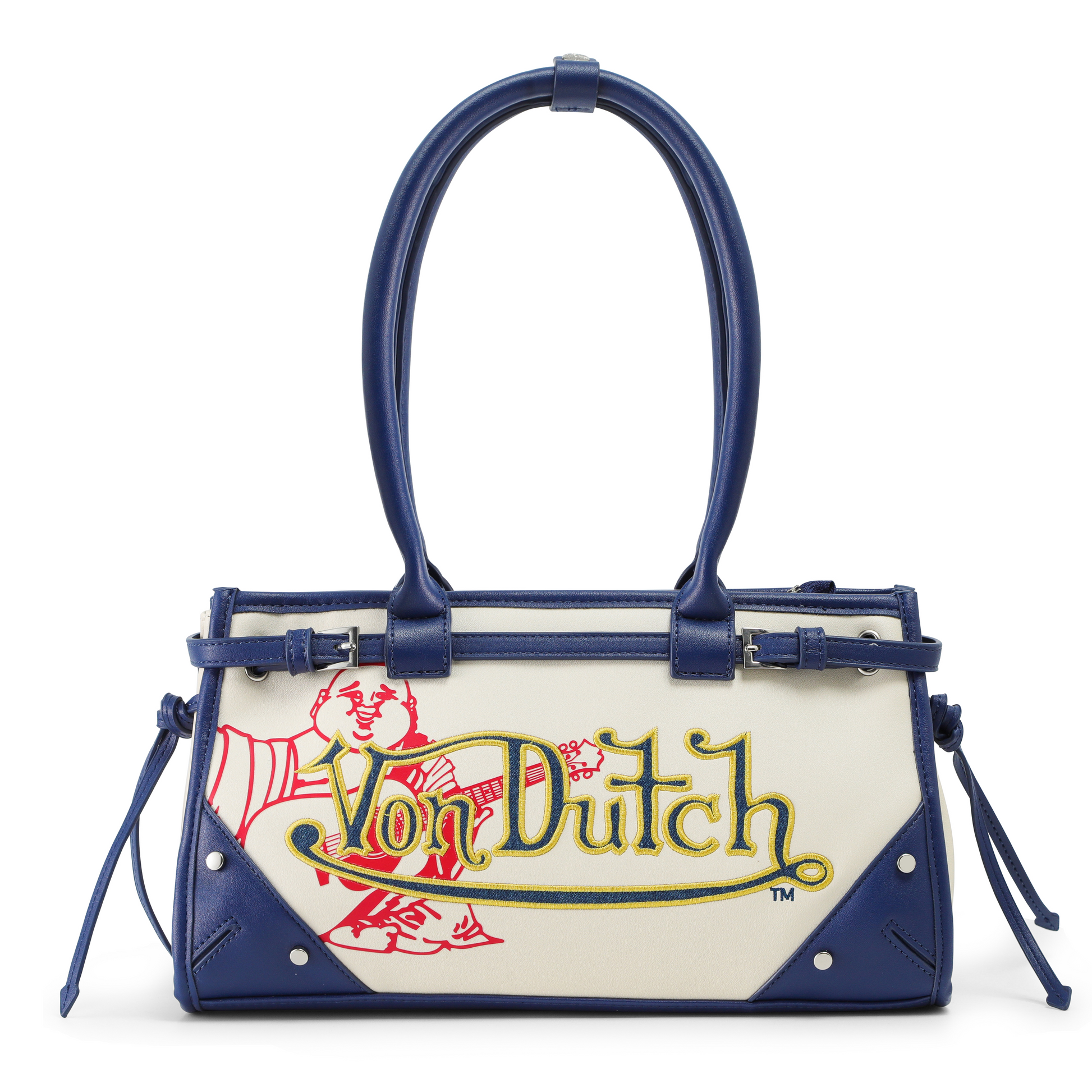 Von Dutch x True Religion Lane Shoulder Bag - Navy