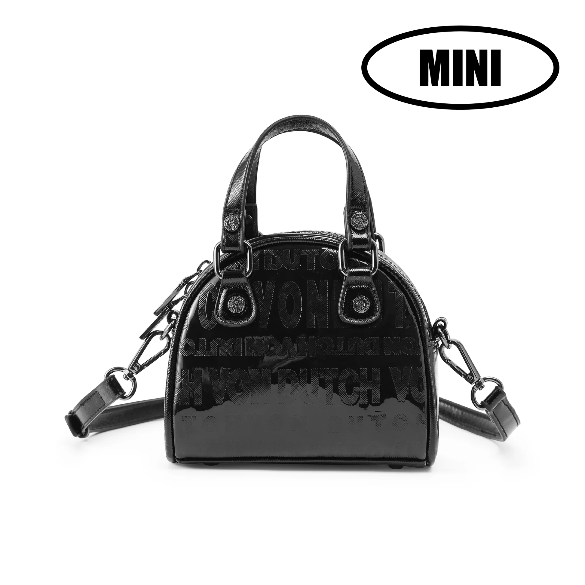 Mini Bowling Bag - Black Onyx Reflective
