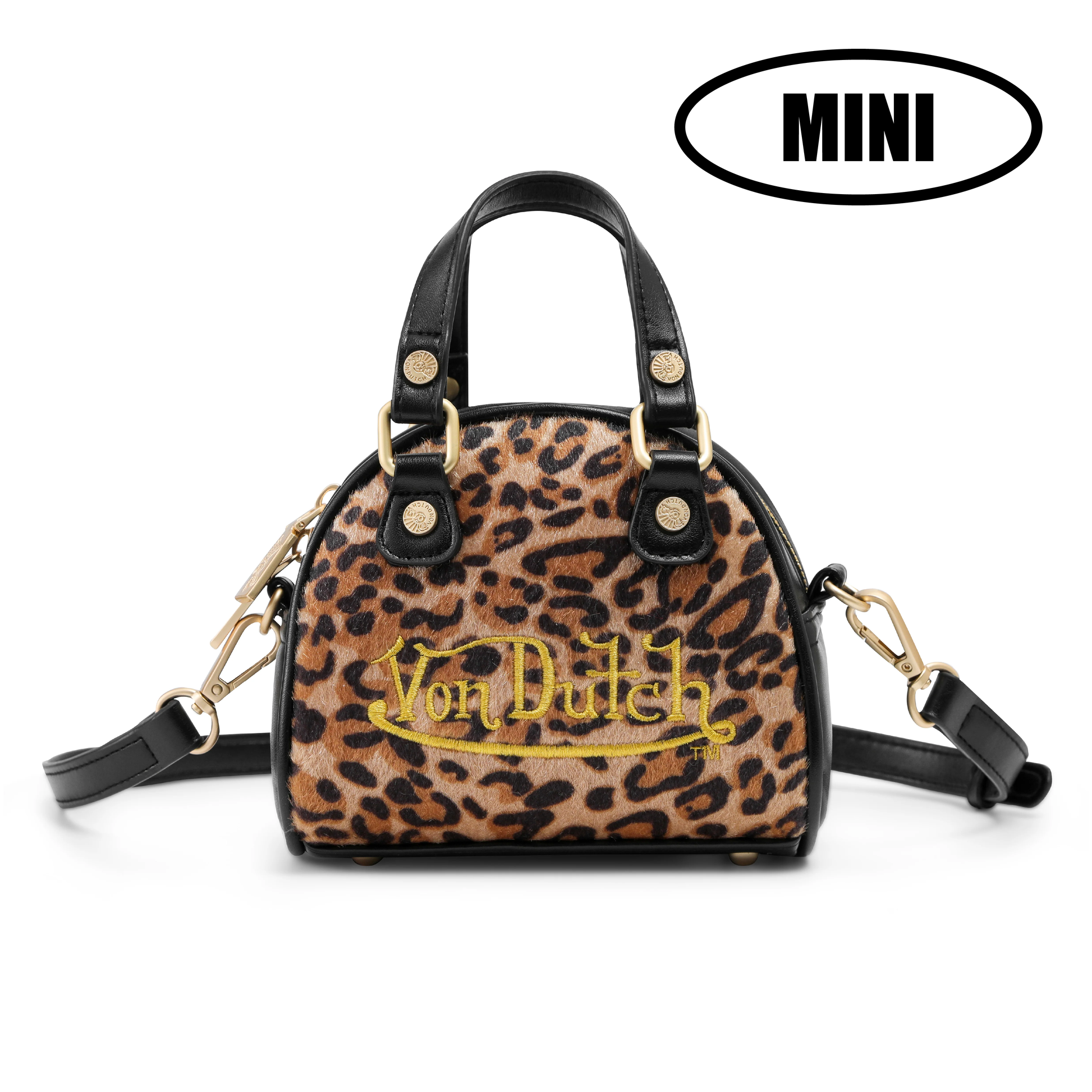 MINI BOWLING BAG - CLASSIC LEOPARD