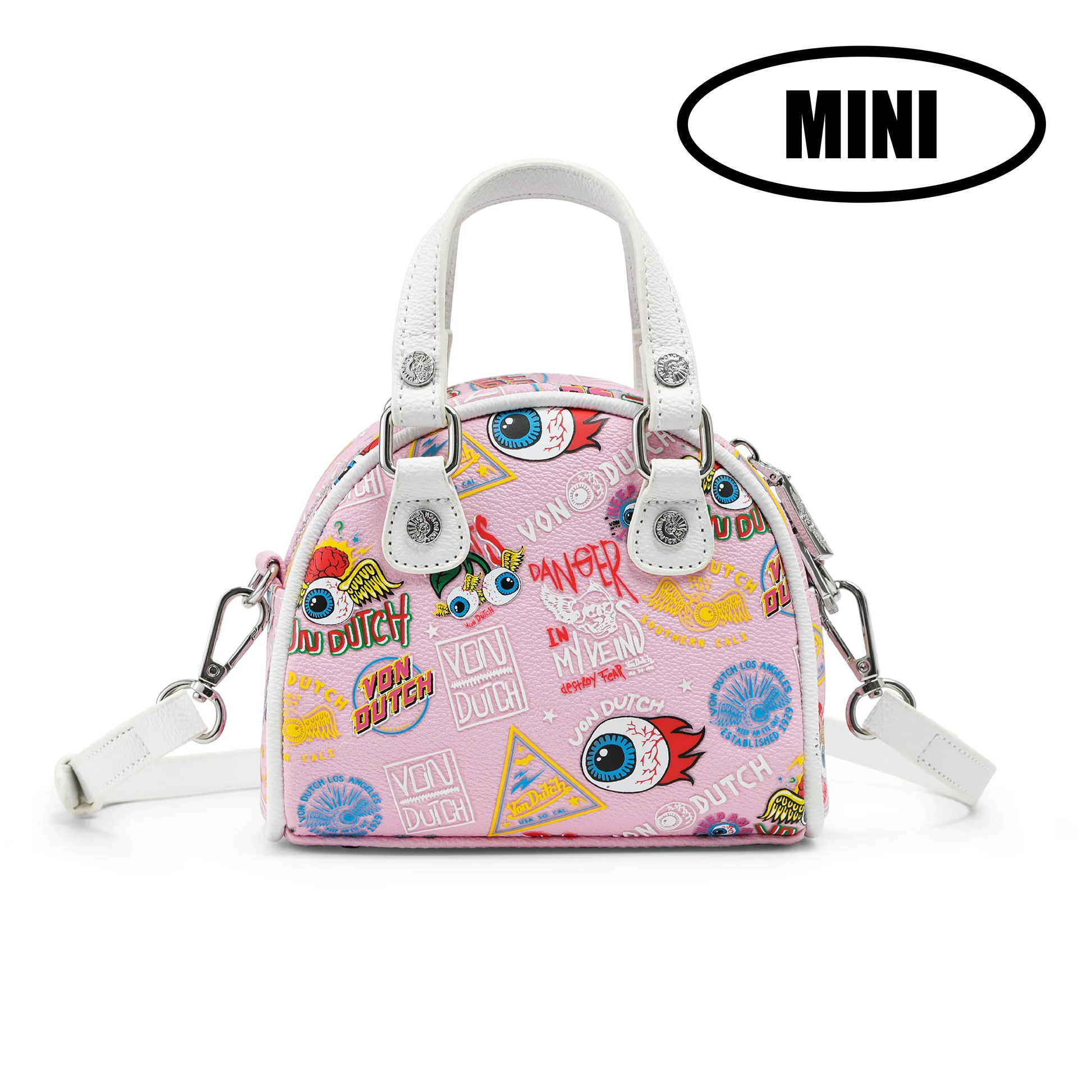 MINI BOWLING BAG - LIGHT PINK JAX