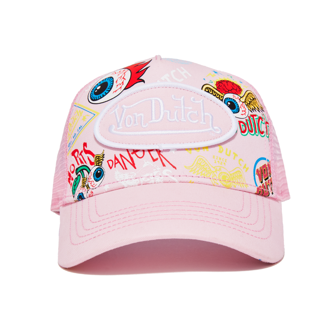 PINK JAX TRUCKER HAT