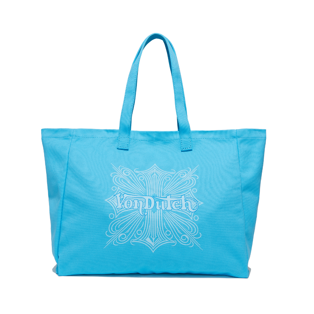 Sky Cruiser Blue Classic Chopper Tote