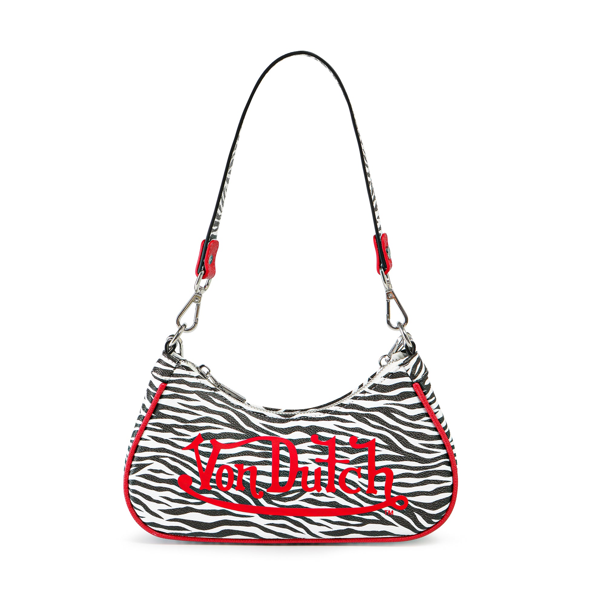 ZEBRA PRINT SHOULDER BAG