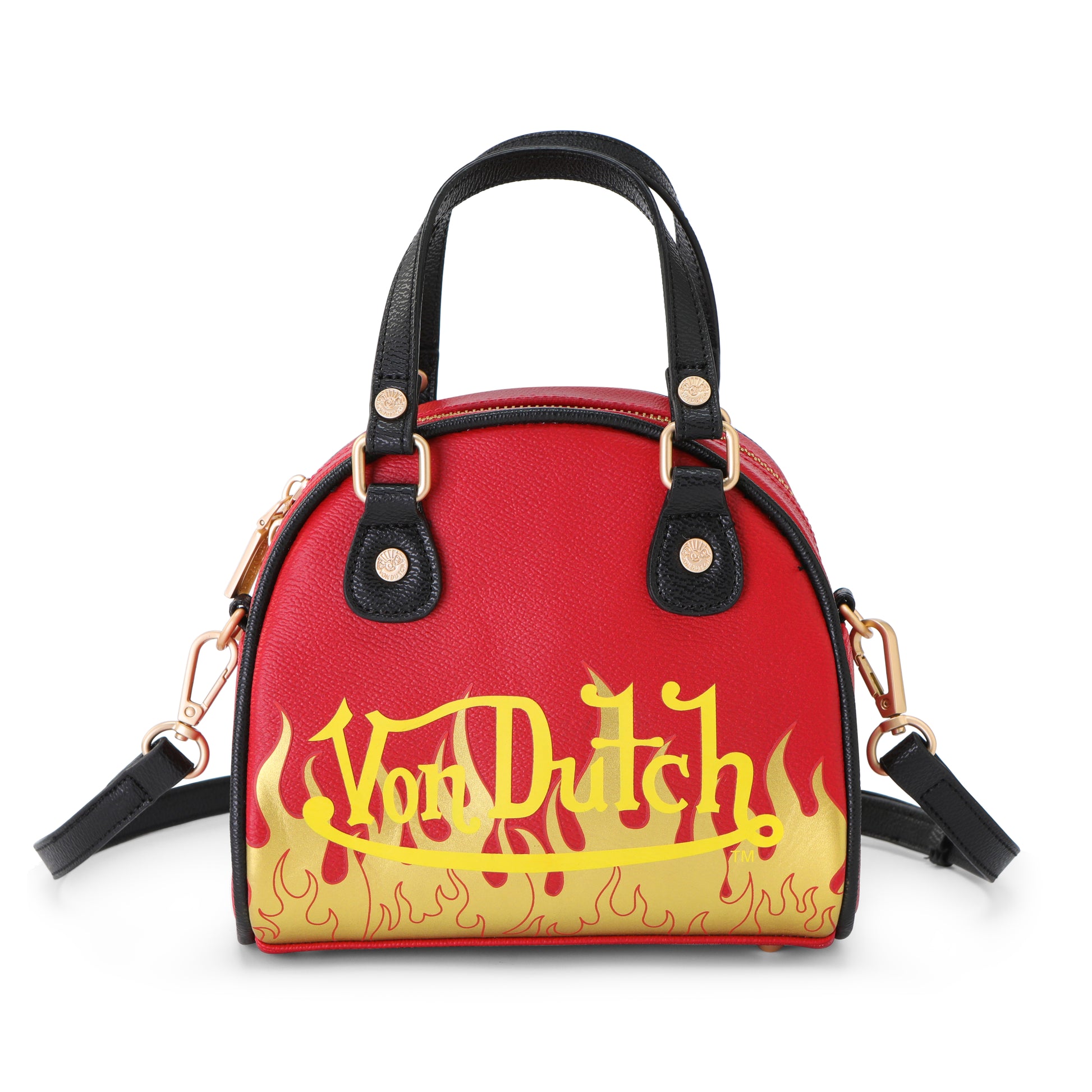RED FLAMES BOWLING BAG
