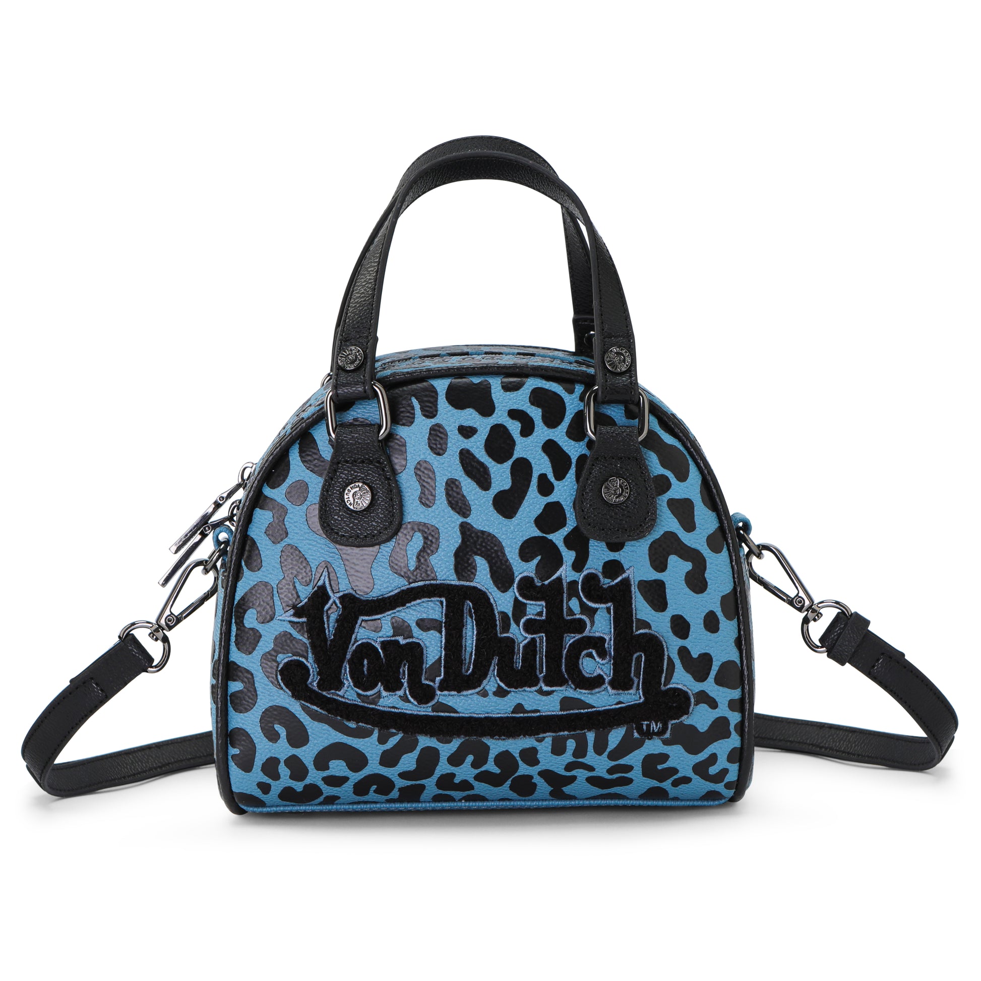 CHEETAH BLUEBERRY BOWLING BAG