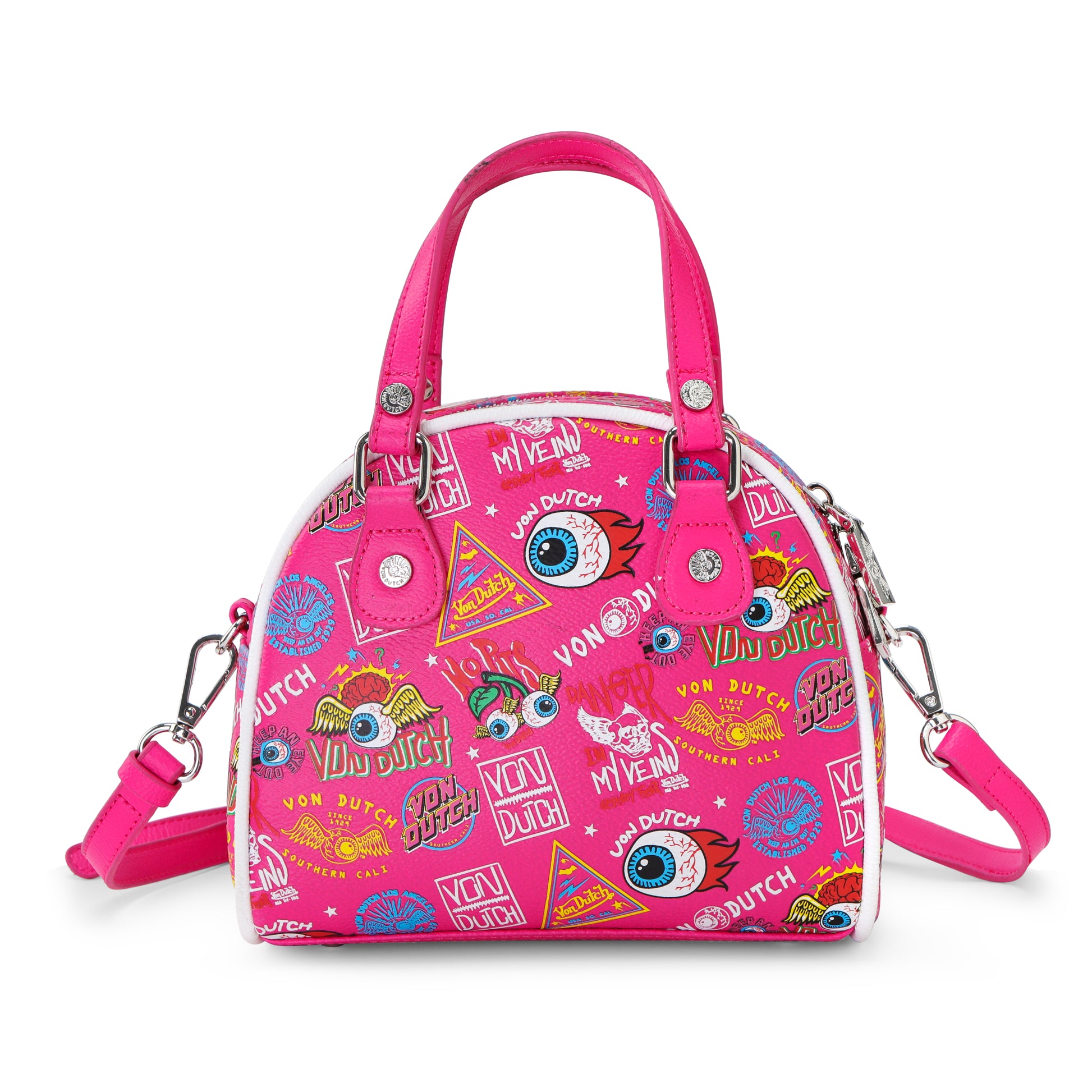 Hot Pink Jax Bowling Bag