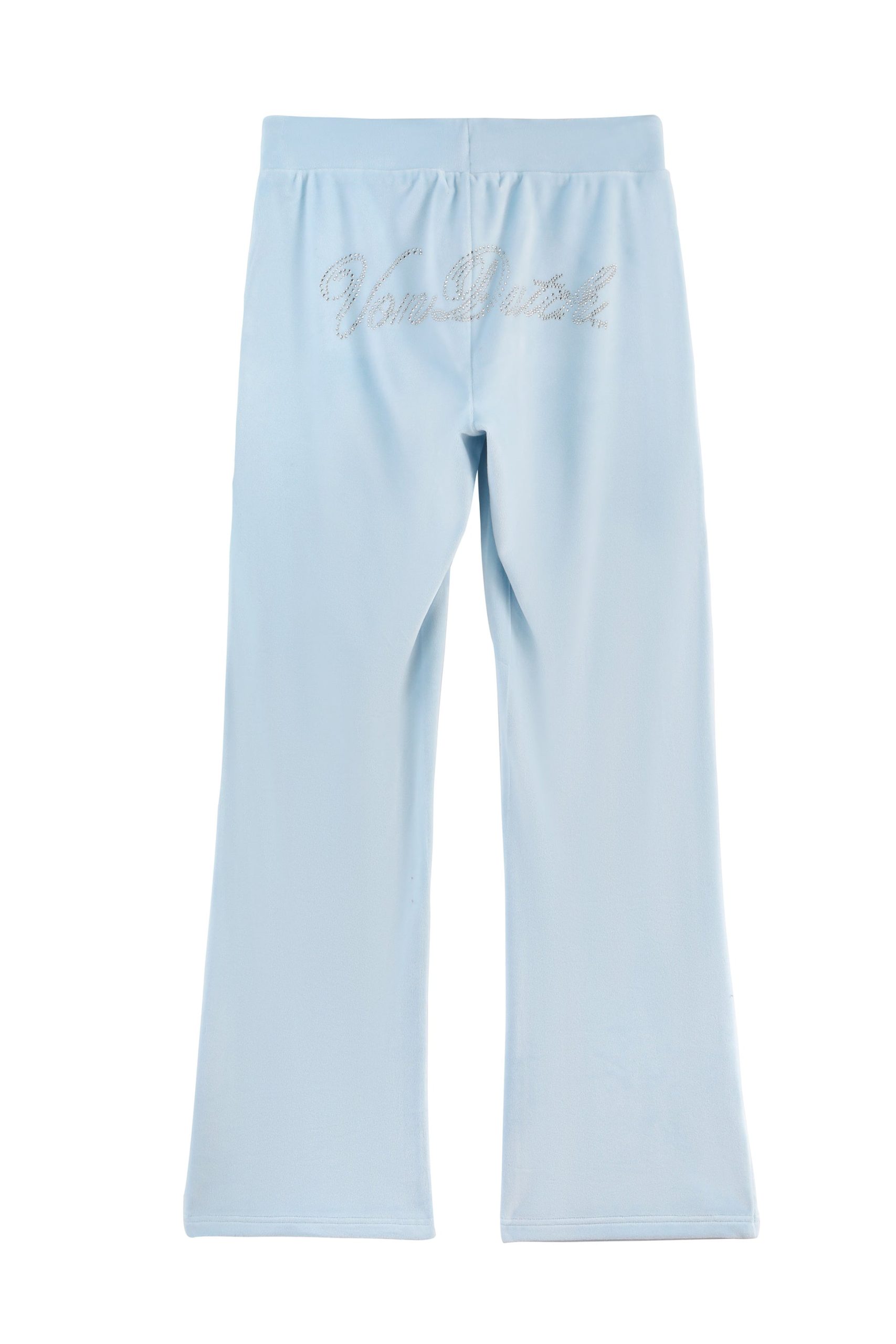 VELOUR SWEATS - LIGHT BLUE
