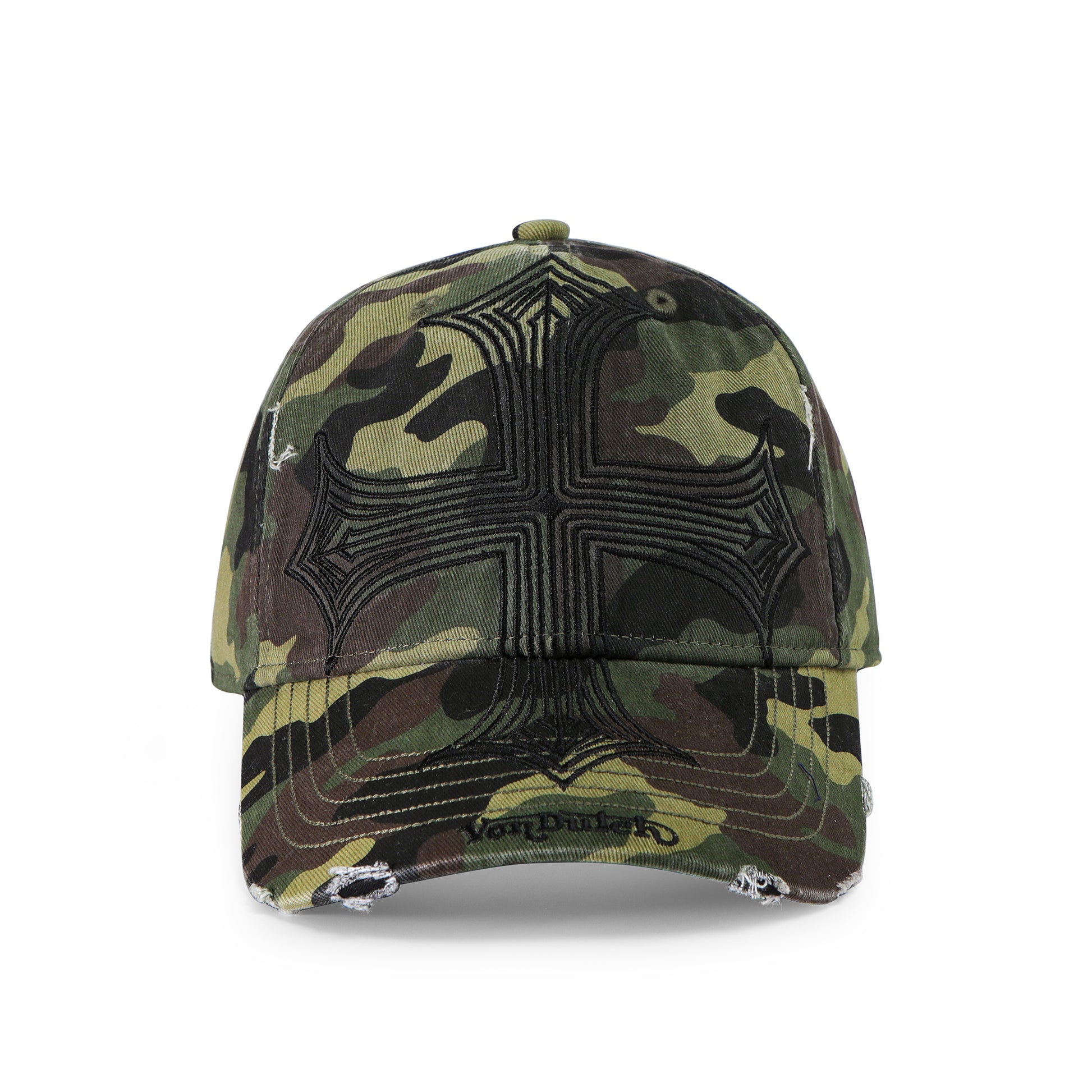 Denim Lowrider Strapback Hat - Camo