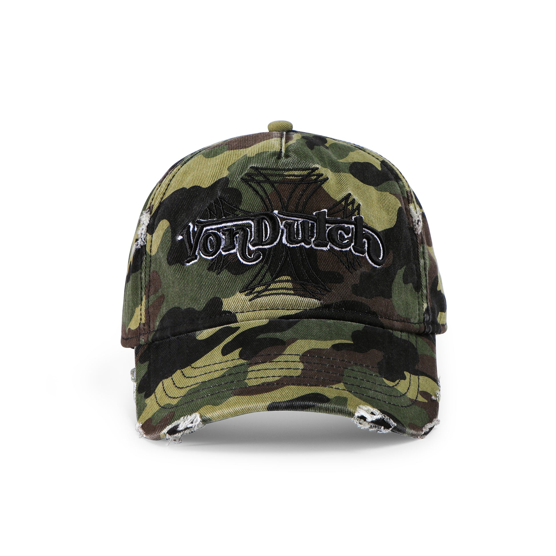 MotoCross Strapback Hat - Camo