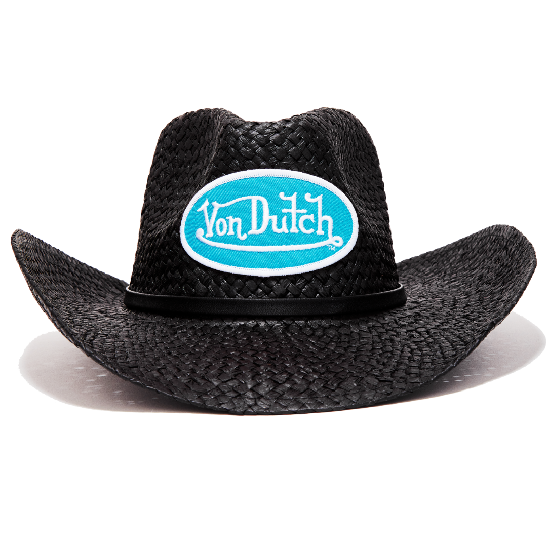 WHITE & BLUE CLASSIC COWBOY HAT