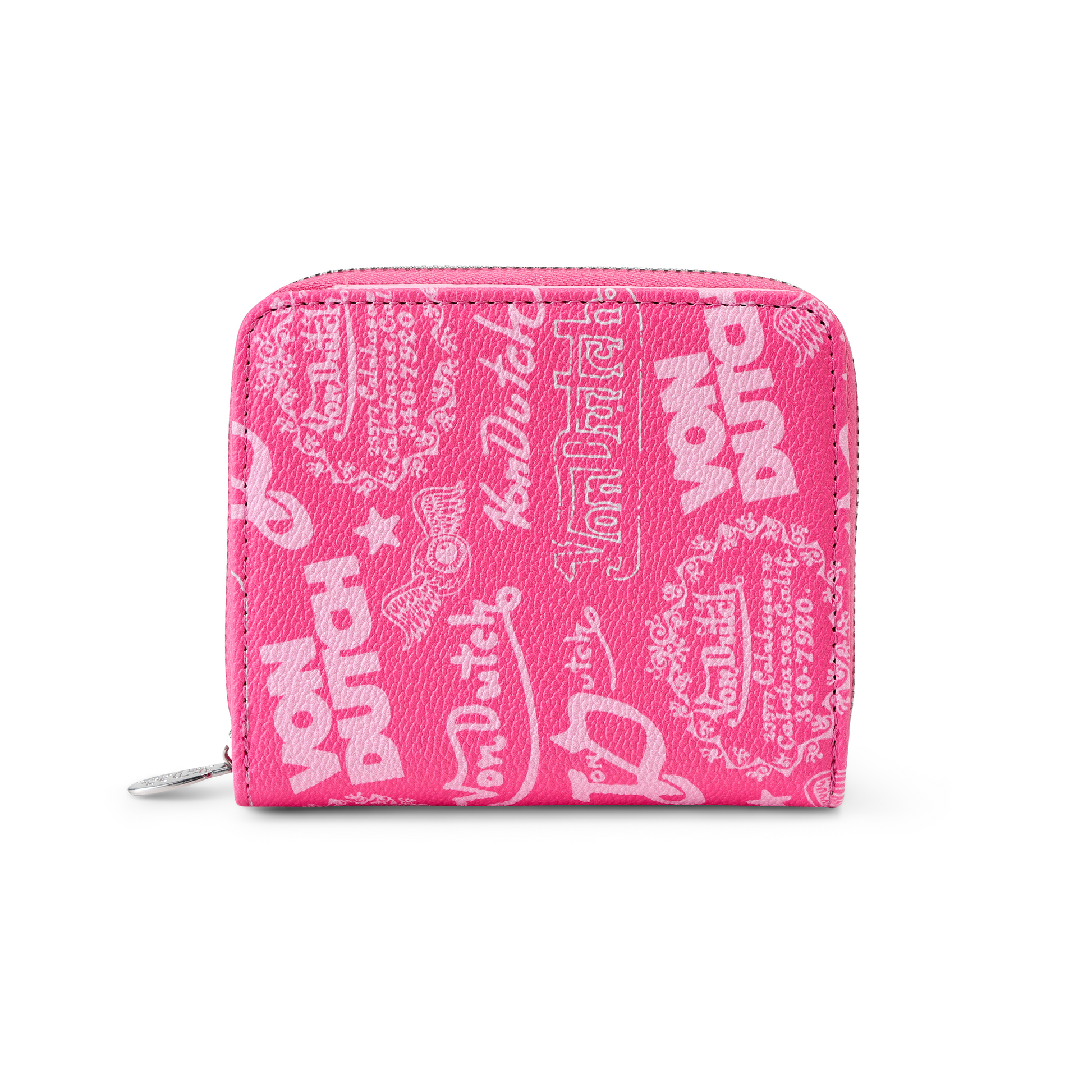 LOGO STAMPS ZIP-UP WALLET