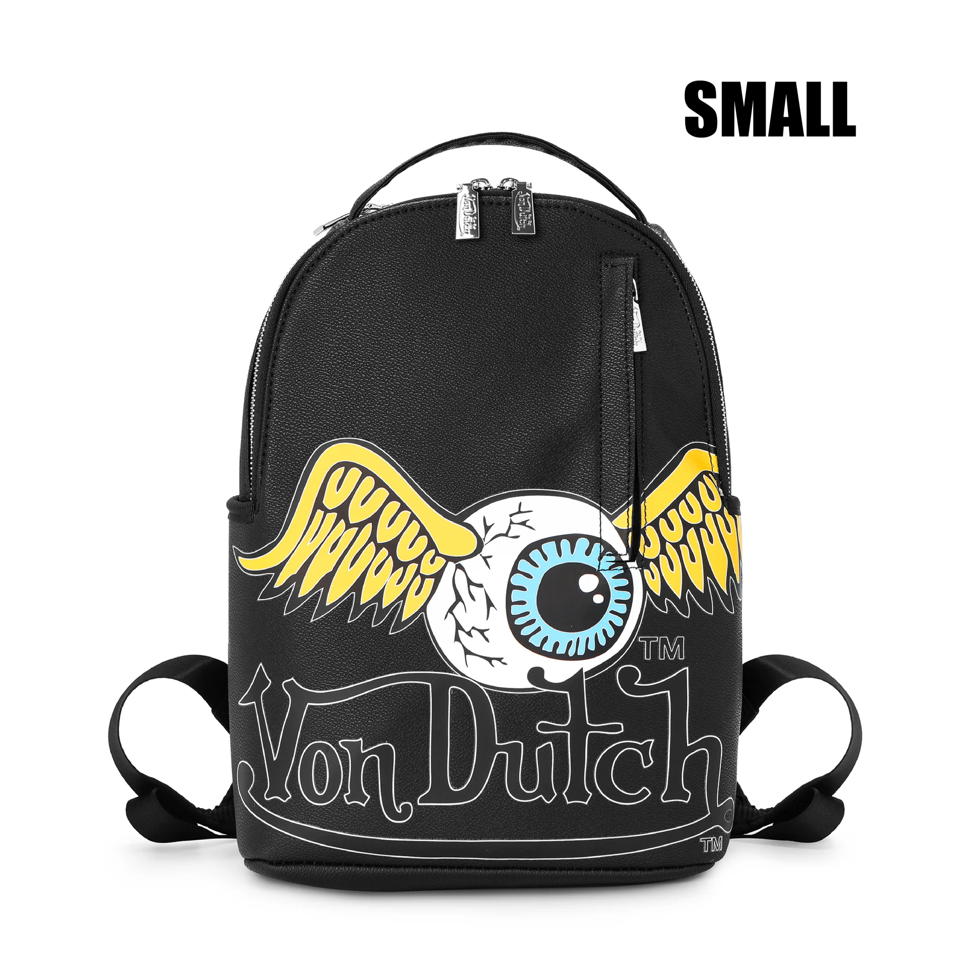SMALL SIZED BLACK FLYING EYE BACKPACK